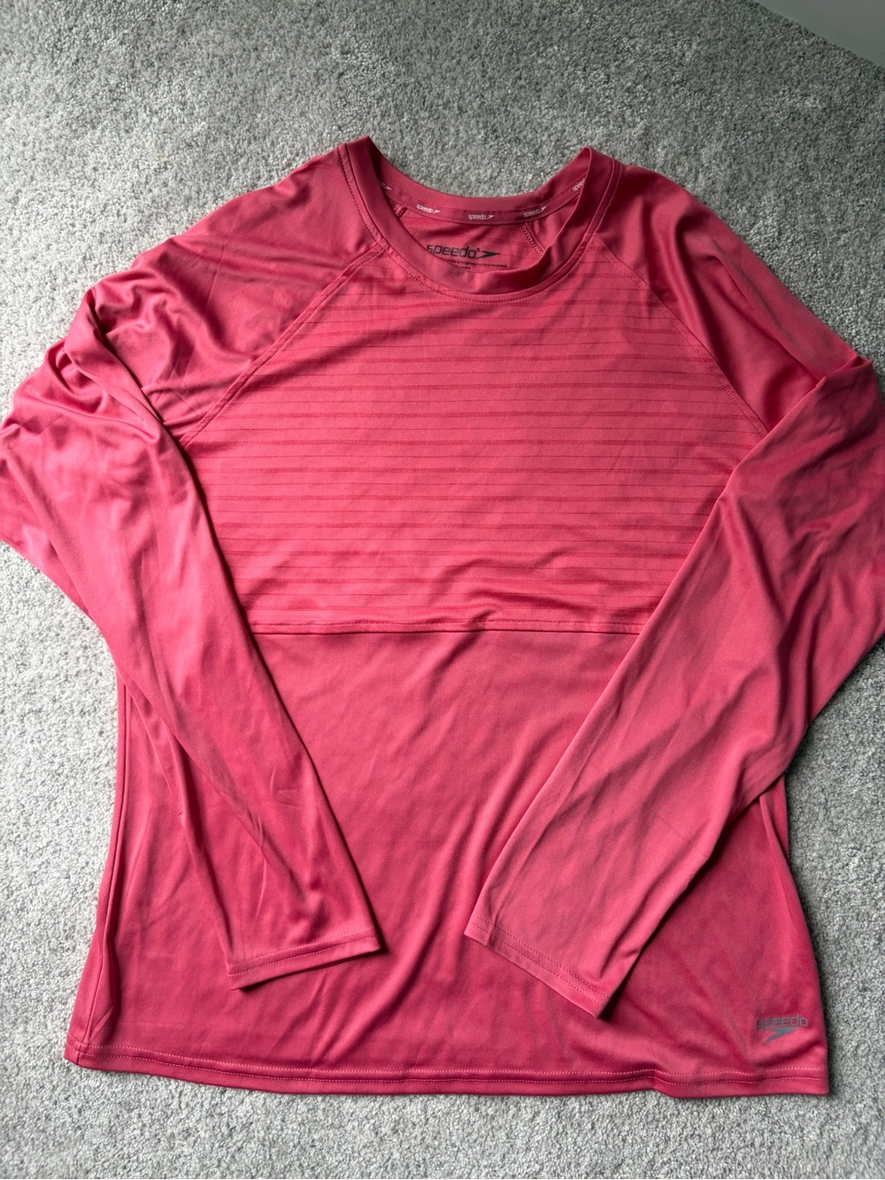 Speedo Women's Long-Sleeve Active Top - Rose Pink